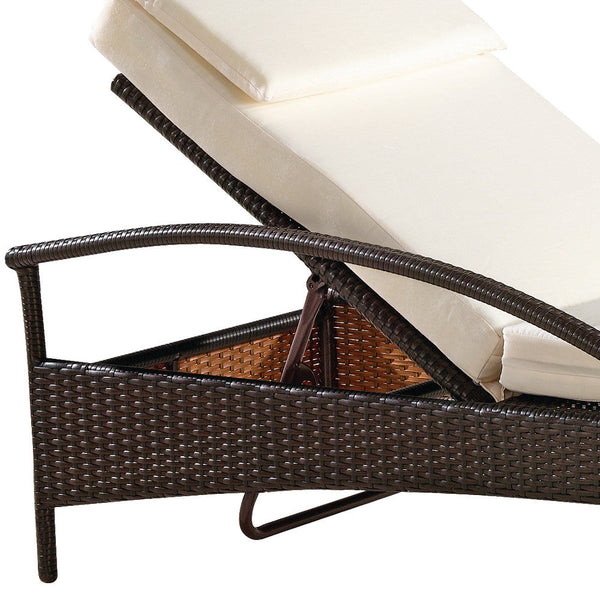 Fine Mod Imports Sun Outdoor Chaise Lounge | Outdoor Recliners & Lounge Chairs | Modishstore-4