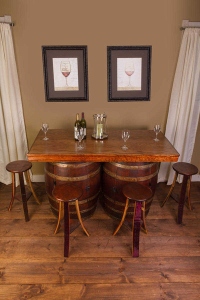 Napa East Wine Barrel Bar/Island Set