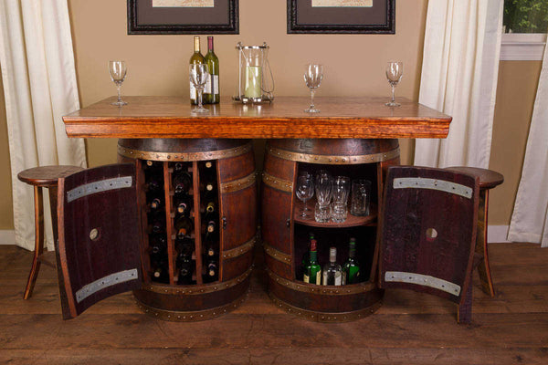 Napa East Wine Barrel Bar/Island Set