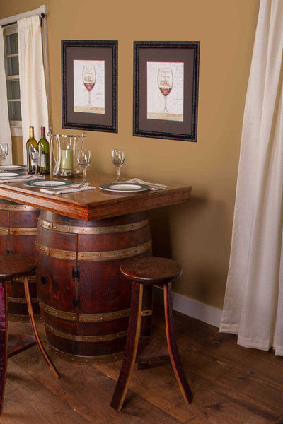 Napa East Wine Barrel Bar/Island Set