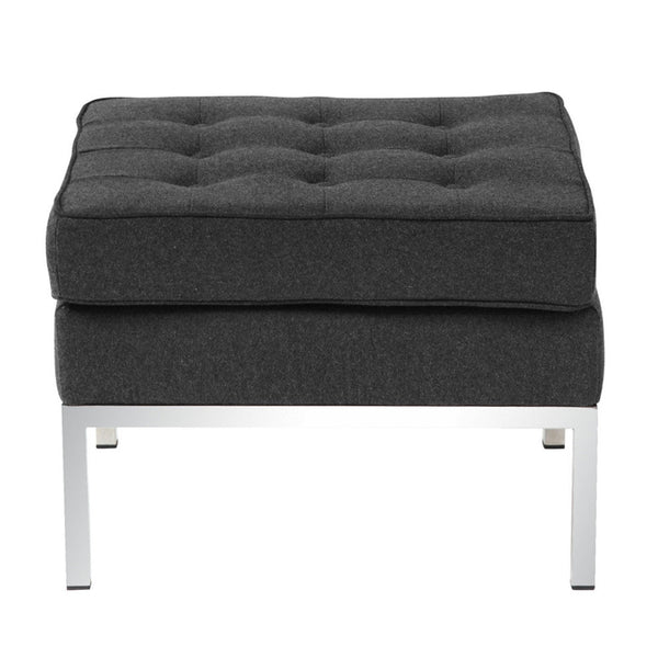 Fine Mod Imports Button Ottoman in Wool | Ottomans | Modishstore-5