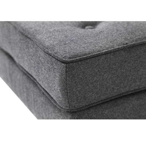 Fine Mod Imports Button Ottoman in Wool | Ottomans | Modishstore-6