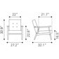 Zuo Rocky Arm Chair | Armchairs | Modishstore-6