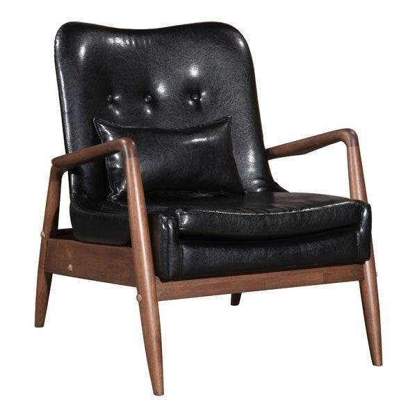 Zuo Bully Lounge Chair & Ottoman | Lounge Chairs | Modishstore-2