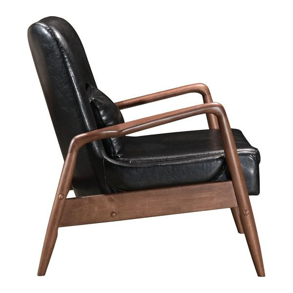 Zuo Bully Lounge Chair & Ottoman | Lounge Chairs | Modishstore-12