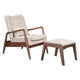 Zuo Bully Lounge Chair & Ottoman | Lounge Chairs | Modishstore-20