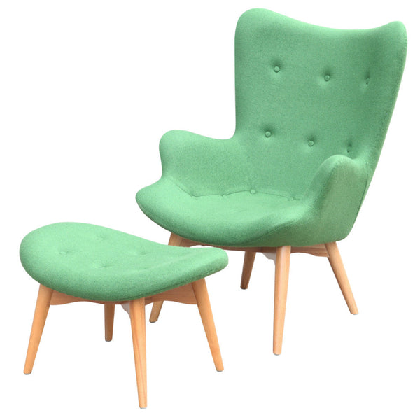 Fine Mod Imports Grant Featherston Style Contour Lounge Set | Lounge Chairs | Modishstore-6