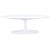 Fine Mod Imports Flower Coffee Table Oval Fiberglass | Coffee Tables | Modishstore-4