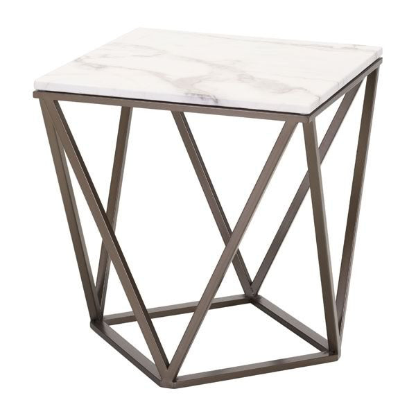 Zuo Tintern End Table A. Brass | End Tables | Modishstore-2