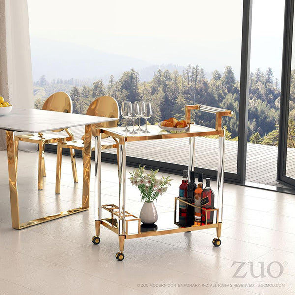 Zuo Existential Serving Cart | Bar Carts | Modishstore-8