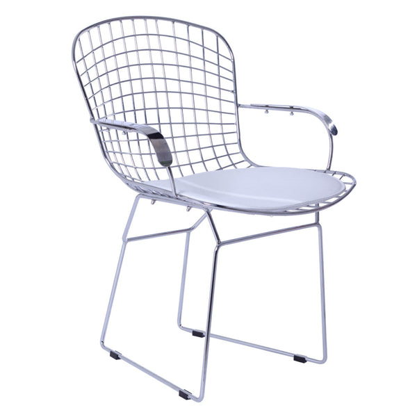 Fine Mod Imports Wire Arm Chair | Armchairs | Modishstore-3