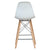 Fine Mod Imports Woodleg Bar Chair | Bar Stools | Modishstore-3