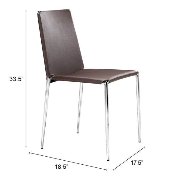 Zuo Alex Dining Chair - Set of 4