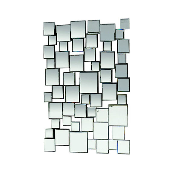 Fine Mod Imports Cube Mirror | Mirrors | Modishstore-2