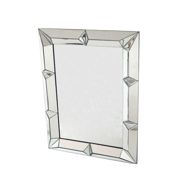 Fine Mod Imports Modern Clear Square Mirror | Mirrors | Modishstore-2