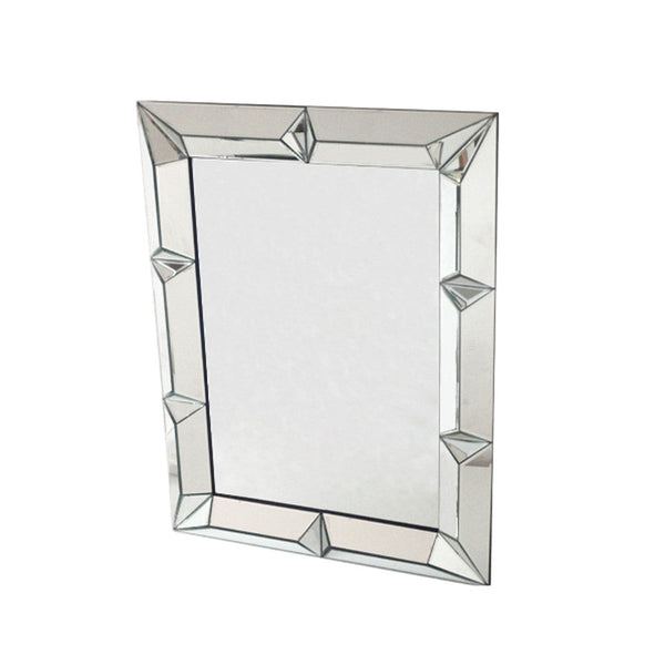Fine Mod Imports Modern Clear Square Mirror | Mirrors | Modishstore-2