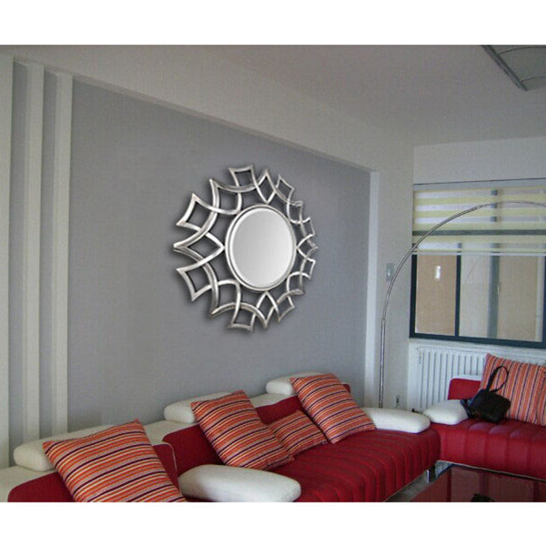 Fine Mod Imports Emblem Mirror | Mirrors | Modishstore