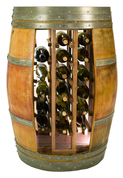 Napa East Whole Barrel Wine Rack