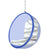 Fine Mod Imports Bubble Hanging Chair Blue Acrylic | Accent Chairs | Modishstore-6