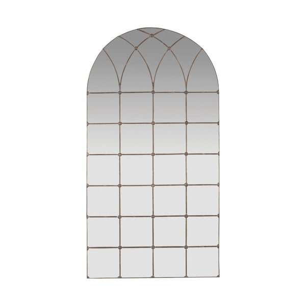 Guild Master Gilded Arch Floor Mirror | Modishstore | Mirrors