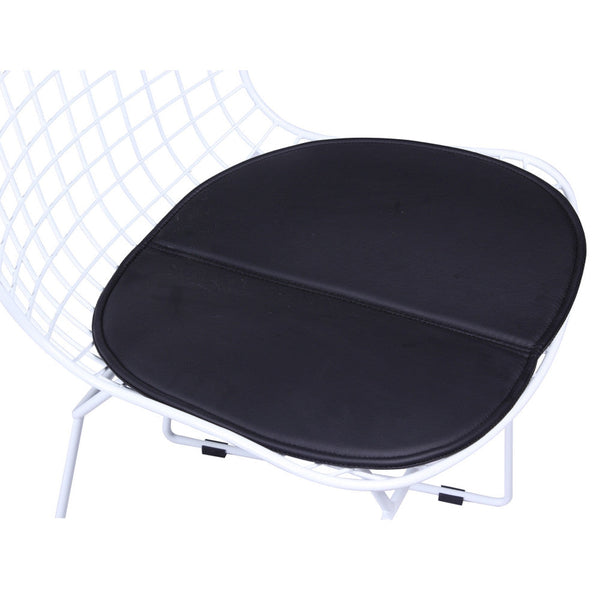 Fine Mod Imports White Wire Side Chair | Accent Chairs | Modishstore-6