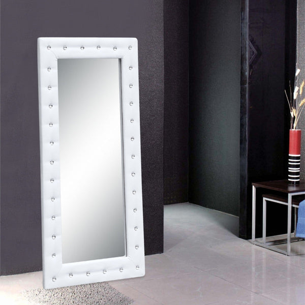 Fine Mod Imports Tufted Mirror 36
