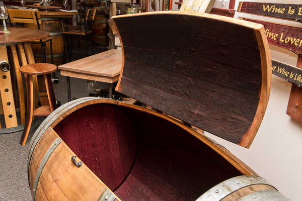 Napa East Wine Barrel Ice Chest
