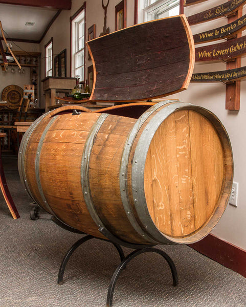 Napa East Wine Barrel Ice Chest