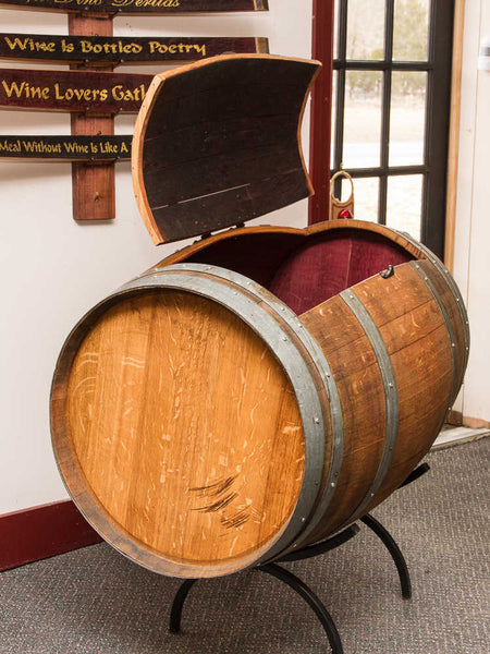 Napa East Wine Barrel Ice Chest