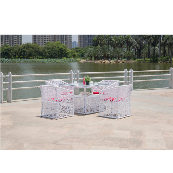 Fine Mod Imports Thin Outdoor Dining Set | Outdoor Dining Set | Modishstore-7