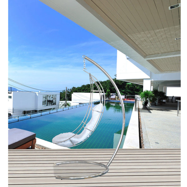 Fine Mod Imports Moon Hanging Chair | Lounge Chairs | Modishstore-6