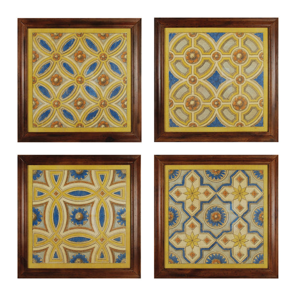 ELK Lighting Florentine Tile I - Iv Wall Art, ELK Lighting, - Modish Store | Modishstore | Wall Art