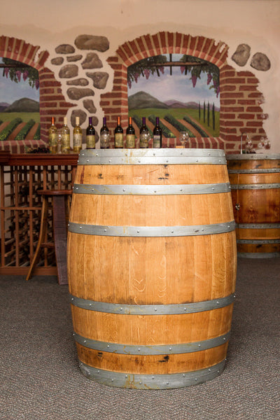 Napa East Refinished Wine Barrel