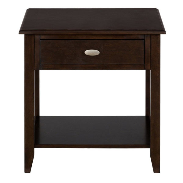 Jofran Merlot End Table