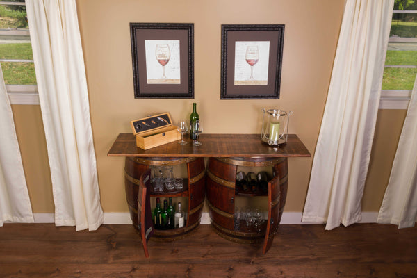 Napa East Double Half Barrel Bar