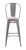 Zuo Elio Bar Chair - Set Of 2 - Gunmetal | Bar Stools | Modishstore-2