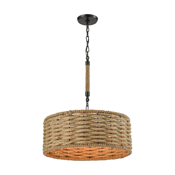 ELK Lighting Weaverton 3 Light Chandelier - 10711/3 | Modishstore | Chandeliers