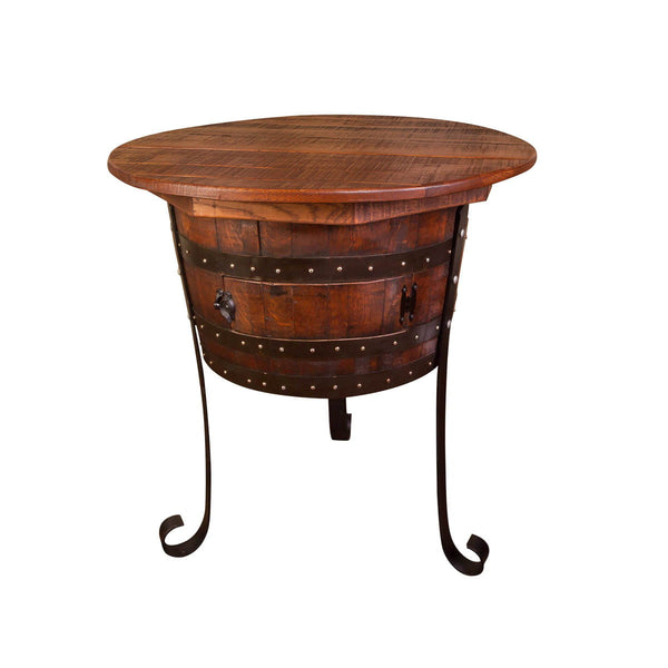 Napa East Old World Table with Cabinet