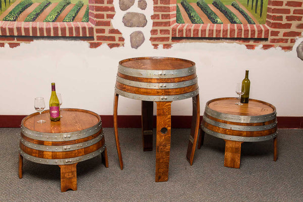 Napa East Sonoma Barrel Table