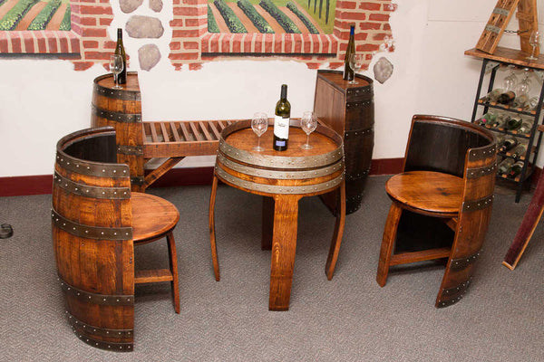 Napa East Sonoma Barrel Table