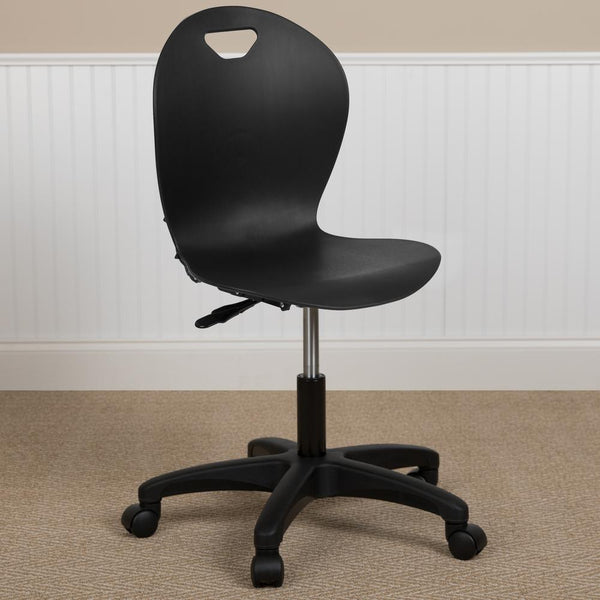 Advantage Titan Black Task Chair By Flash Furniture | Office Chairs | Modishstore