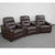 Theatre Seats | Leathersoft Reclining Home Theatre Sectional Sofa By Flash Furniture | Chairs & Recliners | Modishstore - 3