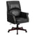 High Back Pillow Back Black Leathersoft Executive Swivel Office Chair With Arms By Flash Furniture | Office Chairs | Modishstore