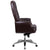 High Back Traditional Tufted Brown Leathersoft Multifunction Executive Swivel Ergonomic Office Chair With Arms By Flash Furniture | Office Chairs | Modishstore - 2