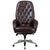 High Back Traditional Tufted Brown Leathersoft Multifunction Executive Swivel Ergonomic Office Chair With Arms By Flash Furniture | Office Chairs | Modishstore - 4
