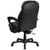 High Back Black Leathersoft Executive Reclining Ergonomic Swivel Office Chair With Comfort Coil Seat Springs And Arms By Flash Furniture | Office Chairs | Modishstore - 3