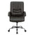 Mid-Back Espresso Brown Leathersoft Swivel Manager'S Office Chair With Arms By Flash Furniture | Office Chairs | Modishstore - 4