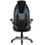High Back Black And Gray Vinyl Executive Swivel Ergonomic Office Chair With Black Mesh Insets And Flip-Up Arms By Flash Furniture | Office Chairs | Modishstore - 4