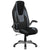 High Back Black And Gray Vinyl Executive Swivel Ergonomic Office Chair With Black Mesh Insets And Flip-Up Arms By Flash Furniture | Office Chairs | Modishstore