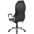 High Back Black Vinyl Executive Swivel Office Chair With Arms By Flash Furniture | Office Chairs | Modishstore - 3